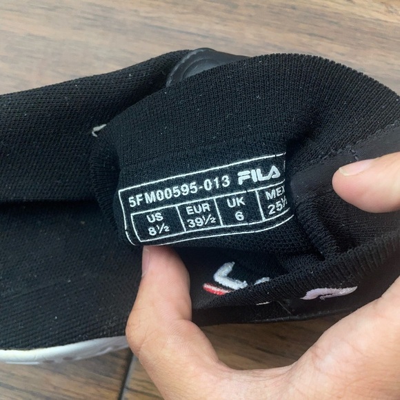 Rare fila slip on sneakers chunky sneakers ankle sock sneakers - Picture 4 of 10